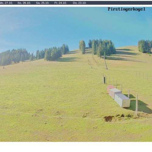 Pirstingerkogel Live Webcam: Naturpark Almenland Mountain Views