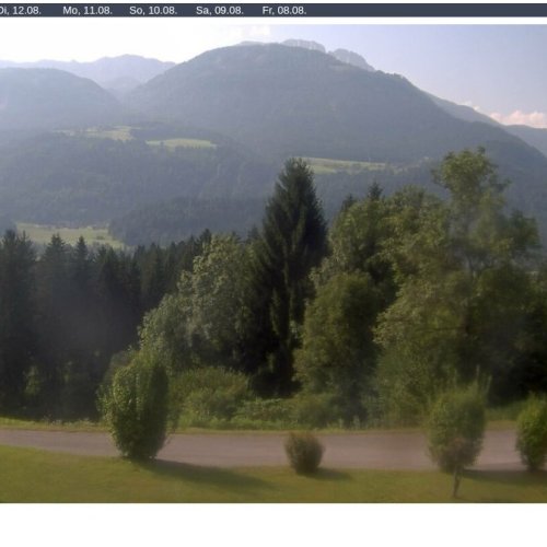 Berg im Drautal Live Webcam: Alpine Views from Hotel Glocknerhof