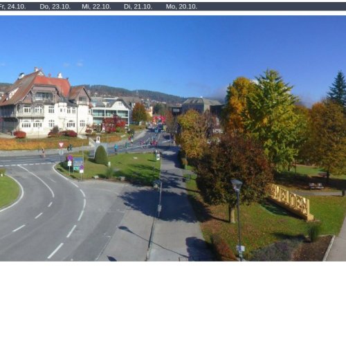 Velden Kurpark & Wörthersee Live Webcam