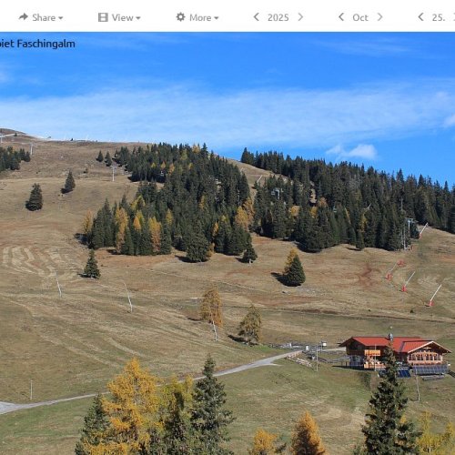 Lienz Faschingalm Live Webcam: Alpine Ski Slopes & Mountain Views