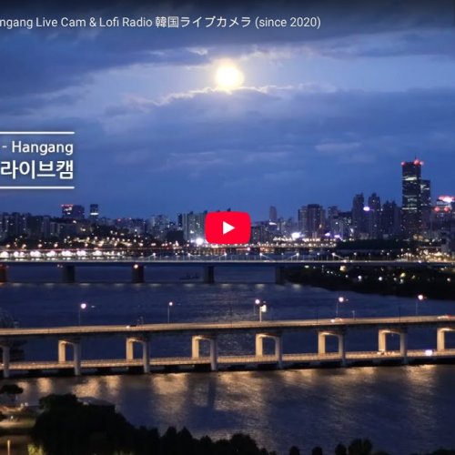Live Seoul Hangang River View: South Korea Webcam
