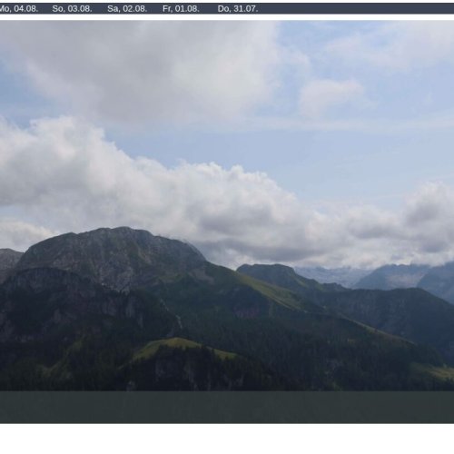 Jenner Mountain Station Live Webcam: Schönau am Königssee Alps