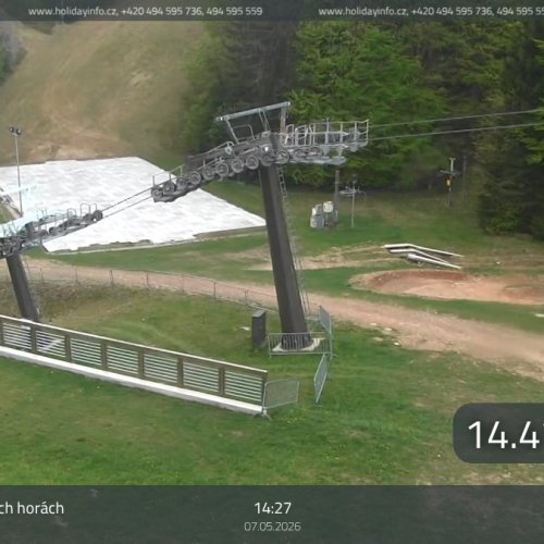 Říčky v Orlických horách Talstation Webcam