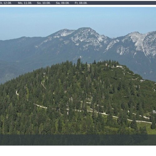 Predigtstuhl Live Webcam: Alpine Views from Bad Reichenhall