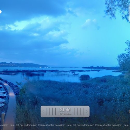 Faoug Marina Live Webcam: Lake Murten Views in Switzerland