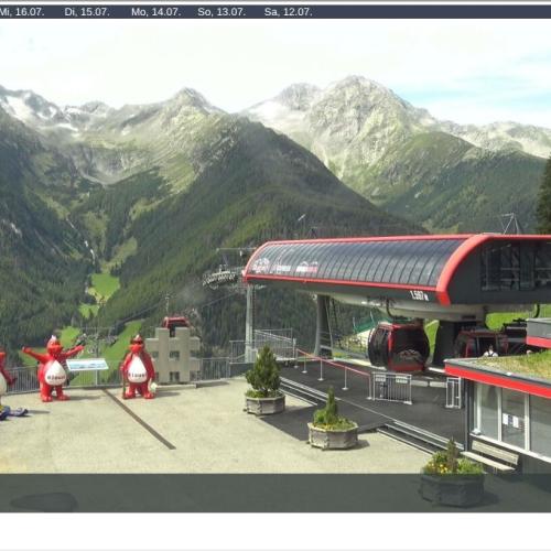 bergstation kabinenbahn klausberg, klausberg, 1610m -