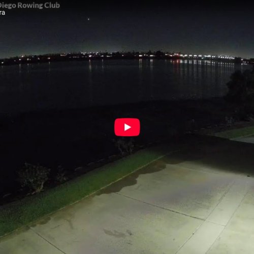 San Diego Mission Bay Live Webcam: Rowing Club View