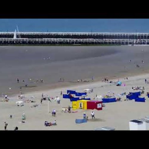 Nieuwpoort Beach Cabins & Pier | Live Beach View