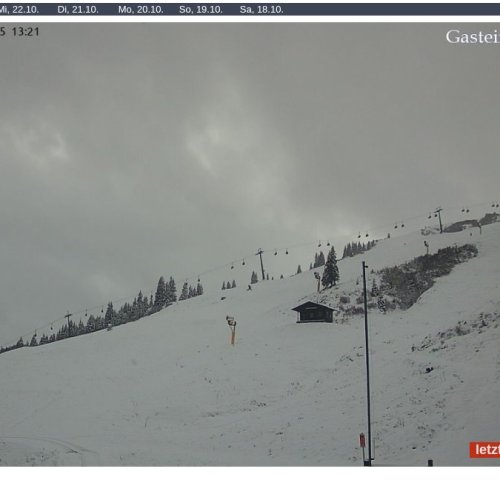 Haitzingalm Live Webcam: Bad Hofgastein Ski Area at 1750m