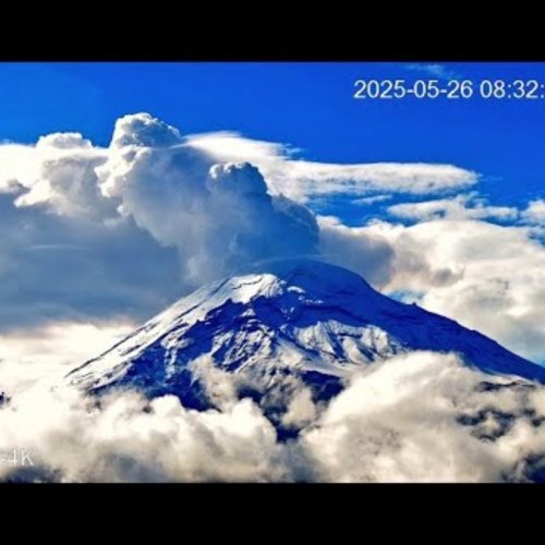 Popocatépetl Volcano Eruption Live Stream | Las Cruces, Mexico