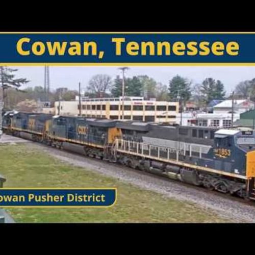 Cowan Railroad Museum Railcam: Live Train Action
