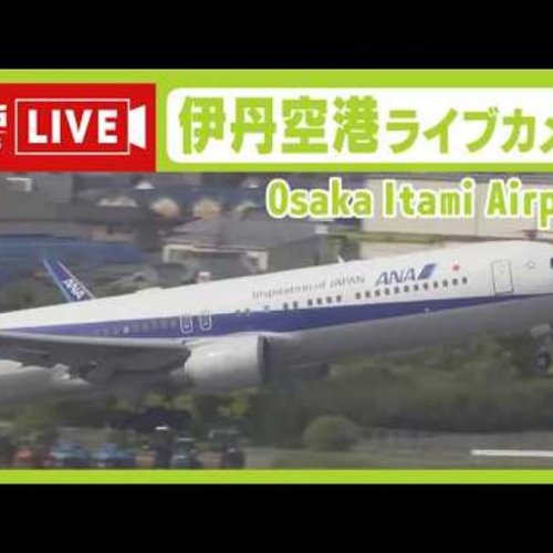 Osaka Itami Airport Live Webcam: Plane Spotting & Apron Views