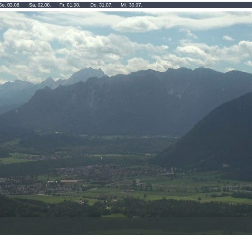 Anger-Högl Webcam: Live Views of Bavarian Alps Valley