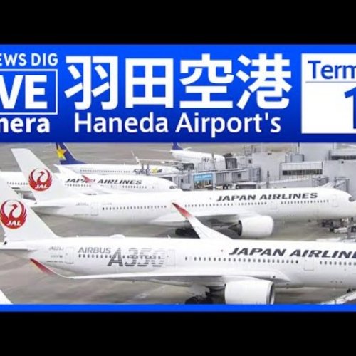 Haneda Airport Live: Tokyo Terminal 1 Webcam Stream