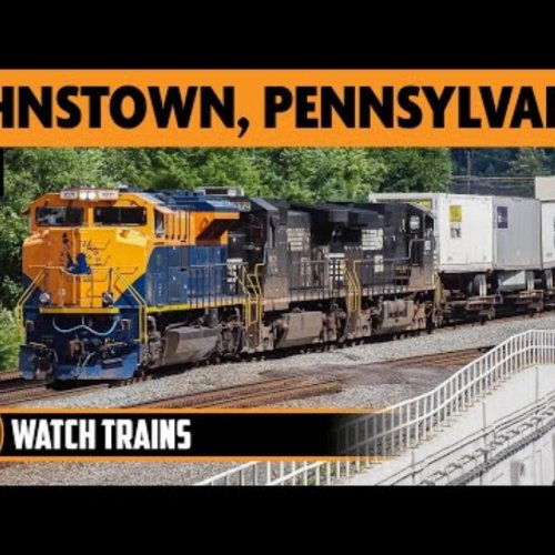 Johnstown Railfan Live Stream: Western Train View