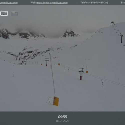Live Webcam Panticosa Sabocos | Pyrenees Ski Conditions HD