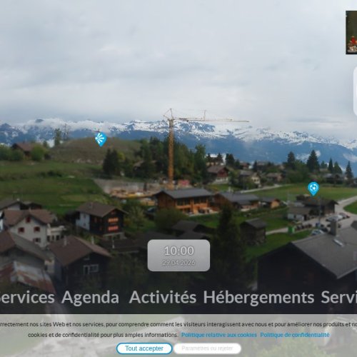 Nax Office du Tourisme Live View