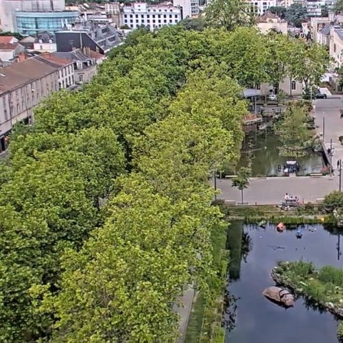 La Roche-sur-Yon Place Napoléon Live View