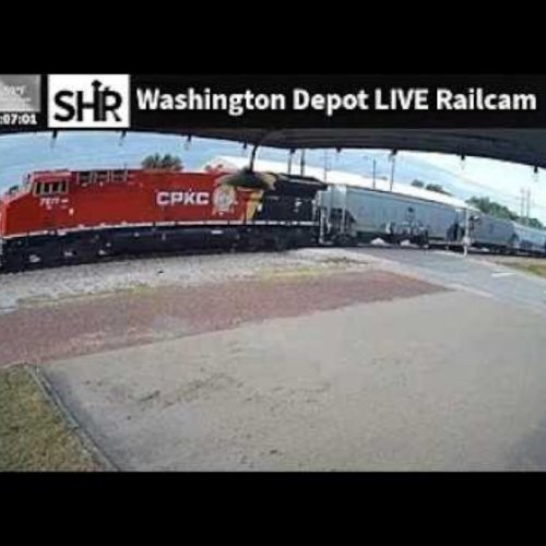 Washington Depot Grade Crossing Railcam | Live Train Feed