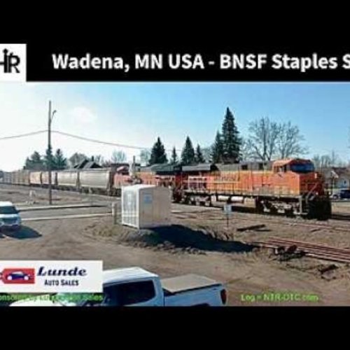 Wadena, Minnesota: Live Train Yard View 🌄