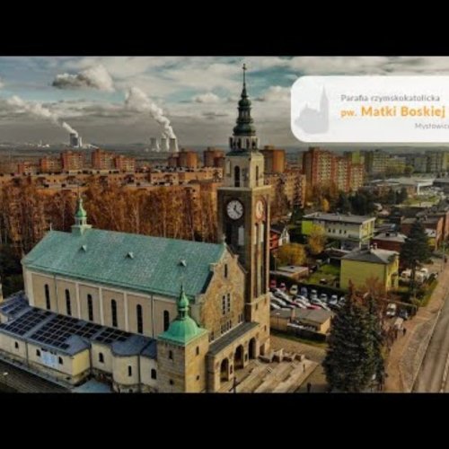 Mysłowice Live Camera: View of the Church of the Sorrowful Mother