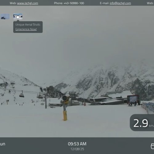 Ischgl Idalp Live Webcam: Ski Slopes & Alpine Views