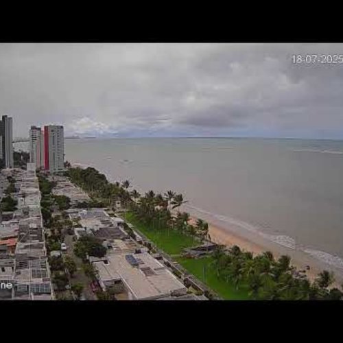 Praia de Candeias Beach Live Cam, Jaboatão dos Guararapes, PE, Brazil