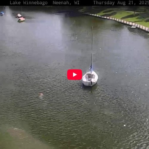 Neenah Harbor, Lake Winnebago Live Cam