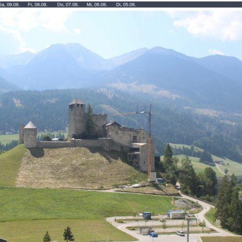 Heinfels Castle Live Webcam: Alpine Views from Sillian, Austria