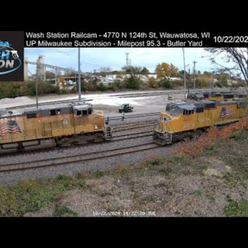 Butler Yard Railfan Trainspotting