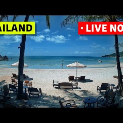 Haad Rin Beach Live Webcam: Tropical Paradise in Thailand