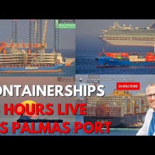 Live Las Palmas Port Webcam: Gran Canaria Ship Traffic