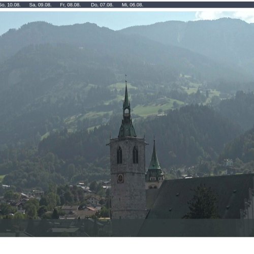 Silberstadt Schwaz & Kellerjochbahn Live Webcam