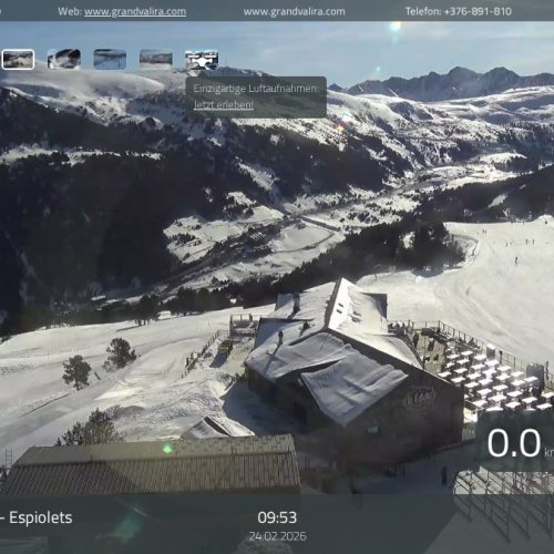 Soldeu-Espiolets Live Webcam: Ski Slopes & Mountain Views in Andorra