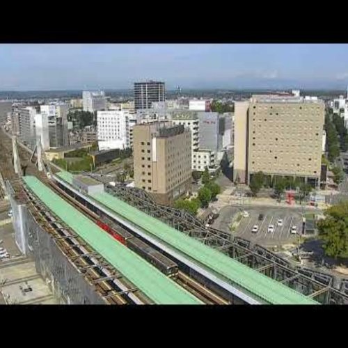 Obihiro Station Live Camera: Cityscape & Train Views 🇯🇵