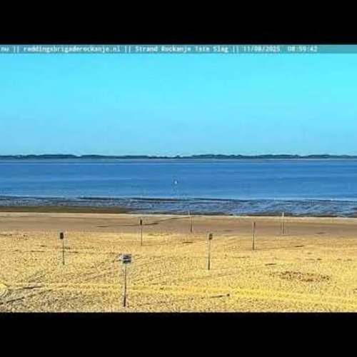 Rockanje Beach Live Webcam: Tate Slag Views