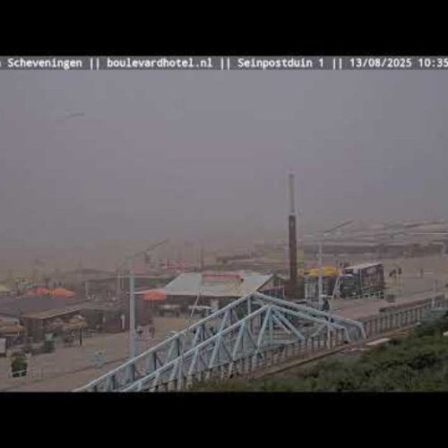 Scheveningen Promenade Live Webcam: Beach Views & Dutch Coast