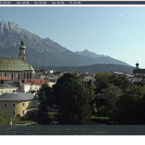 Hall in Tirol Live Webcam: Oberer Stadtplatz View
