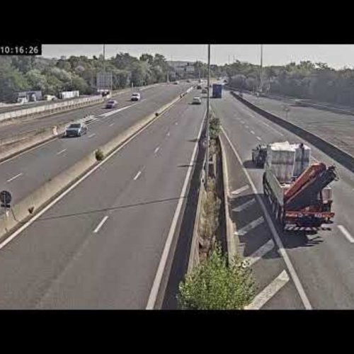 Périphérique Nord Lyon Live Traffic Webcam