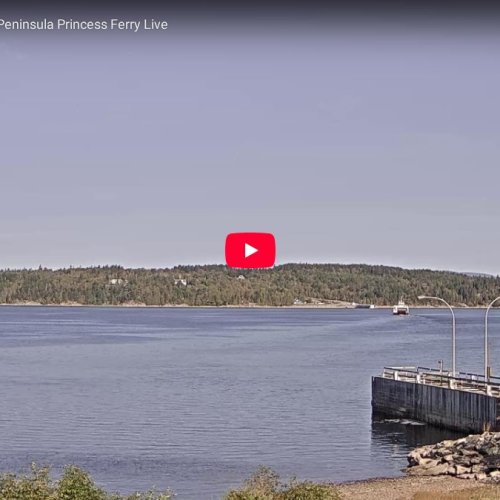 Kingston Peninsula Princess Ferry Port Live Webcam, Saint John, NB