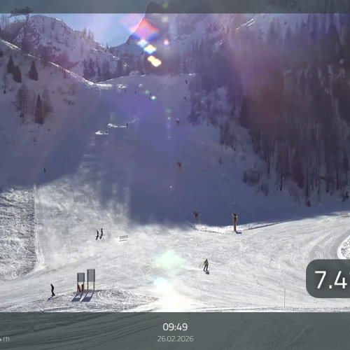 Arabba Pista Fodoma Live Webcam: Skiing in the Italian Dolomites