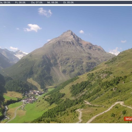 Vent, Austria: Live Ötztal Alps Valley Webcam