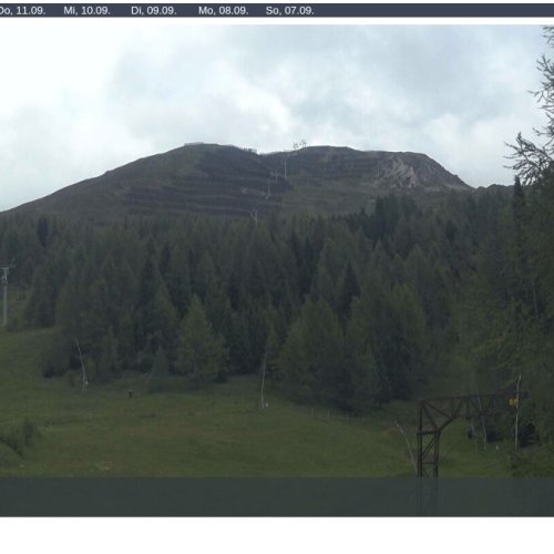 Live Webcam: Rossbach Mittelstation, Heiligenblut – Alpine Views at 1778m