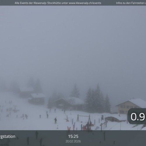 Klewenalp-Bergstation Live Webcam: Swiss Alpine Views from Beckenried