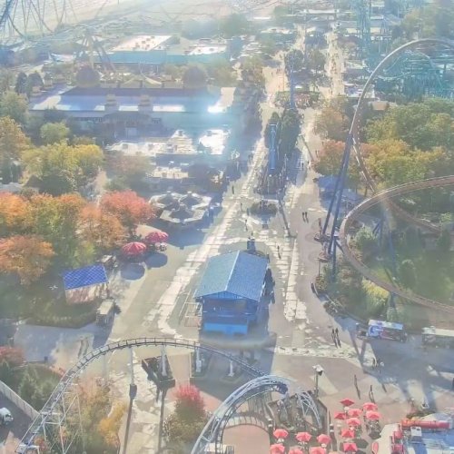 Cedar Point Amusement Park Live Webcam: Sandusky, USA