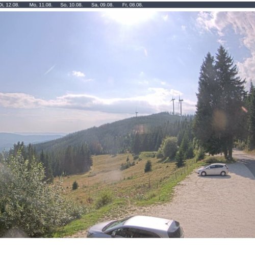 Rablkreuzhütte Webcam: Live Mönichwald Mountain Views
