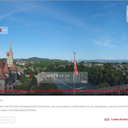 Bern Bellevue Palace Webcam