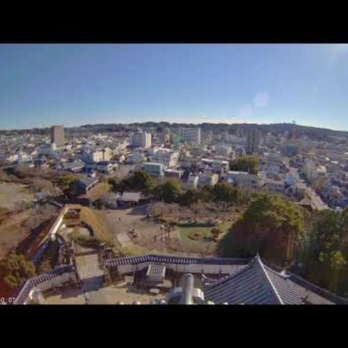 Kakegawa Castle View Live Webcam: Cityscape & History in Japan