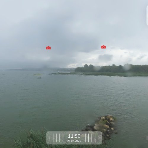 Avenches Camping Plage Live Webcam: Lake Murten Views 🇨🇭