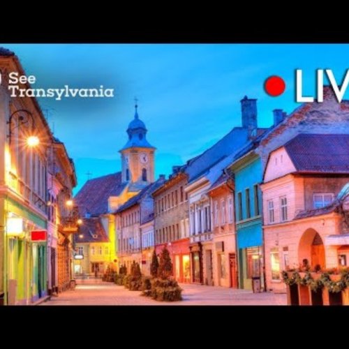 Live HD Webcam: Michael Weiss Street, Brașov Old Town
